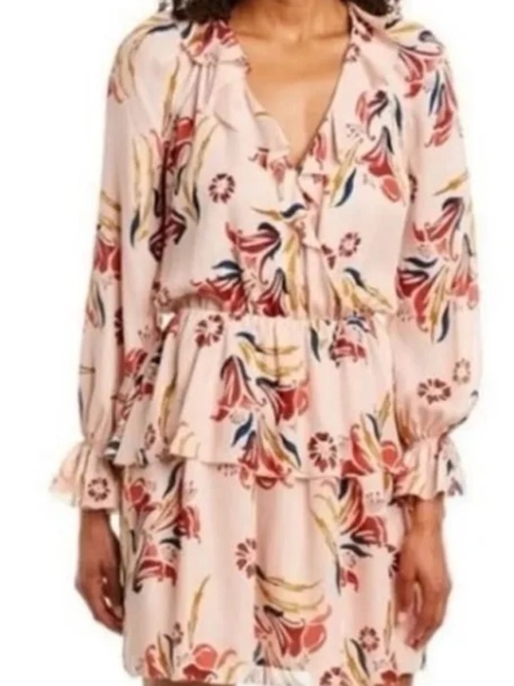 Joie Nour Floral Silk Dress